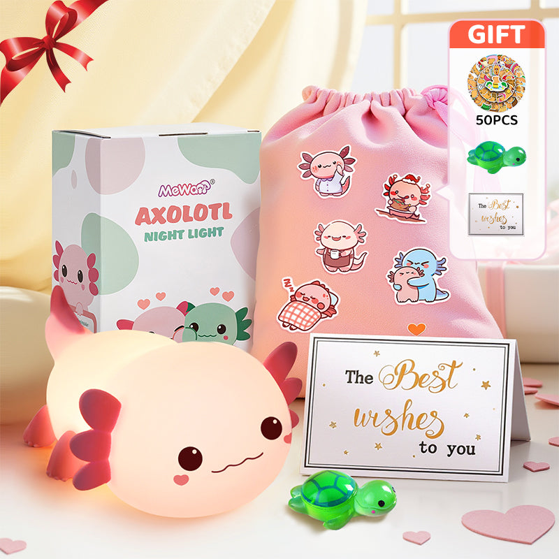 MeWaii® Axolotl Cute Squishy Night Light - Perfect Gift 🎁