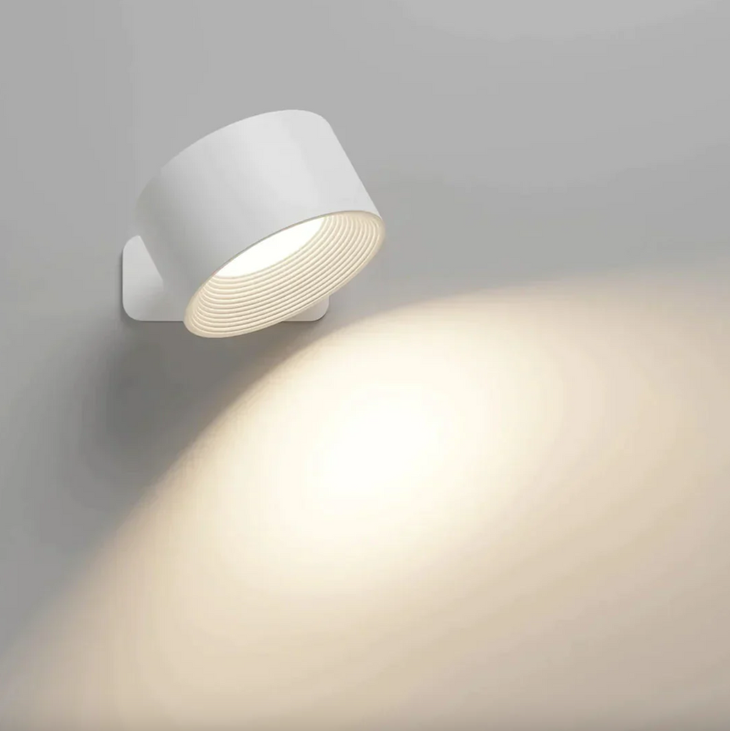 Uppladdningsbar LED-vägglampa med rörelsesensor