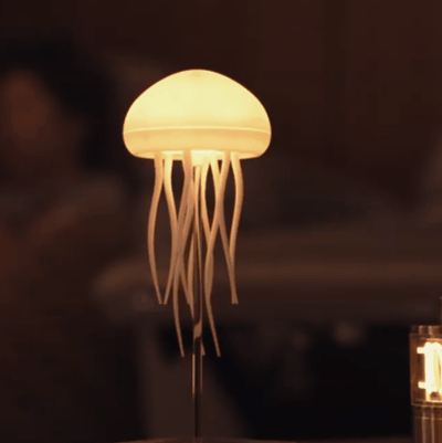 Jellyfish nattlampa – magisk LED-design