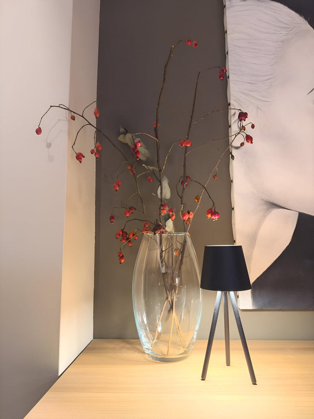 Valeria Lumi – Sladdlös bordslampa i elegant design