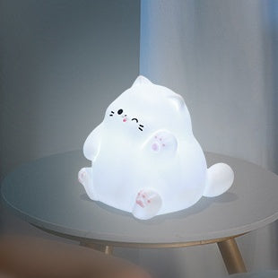 Waving Cat nattlampa – Tap Tap LED