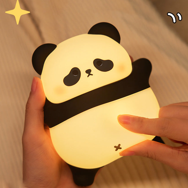Lazy Panda nattlampa – Tap Tap LED