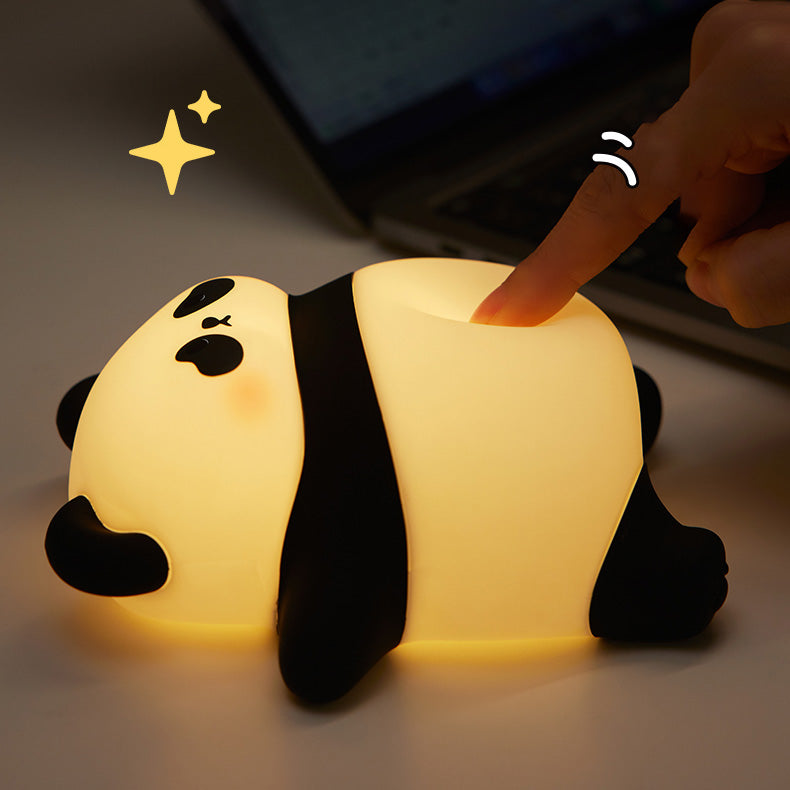 Lazy Panda nattlampa – Tap Tap LED