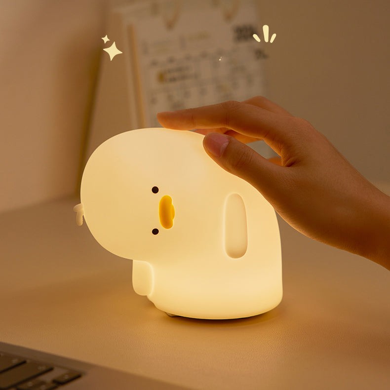 Quirky Duck nattlampa – Tap Tap LED