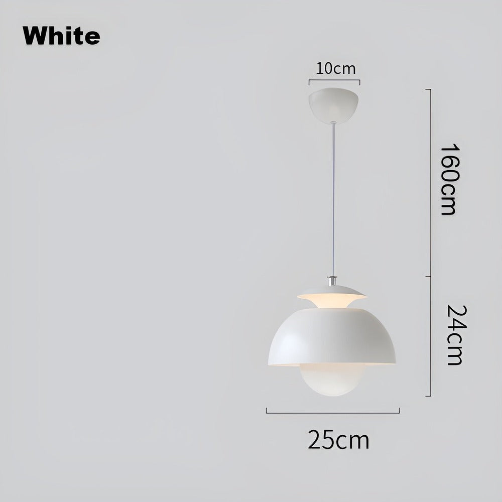 Lustra Duo – Justerbar Taklampa i Metall & PC-plast