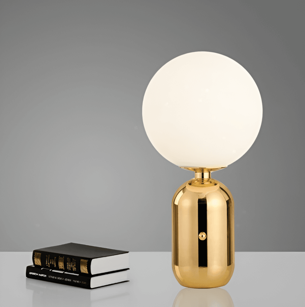 Valeria Sphere – Glasglobslampa med dimbart LED-ljus