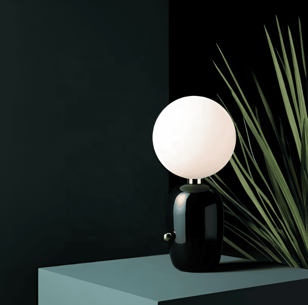 Valeria Sphere – Glasglobslampa med dimbart LED-ljus