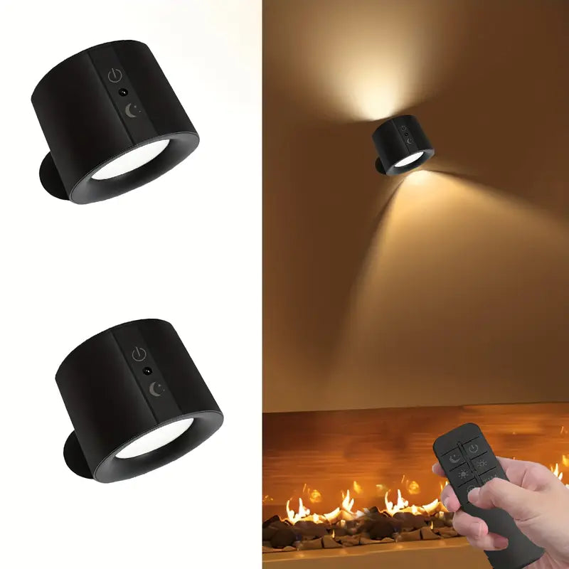 MagniLite – Trådlös vägglampa med 360° rotation