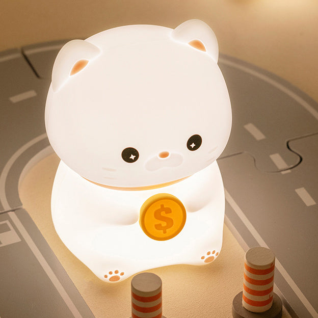 Lucky Cat nattlampa – Tap Tap LED