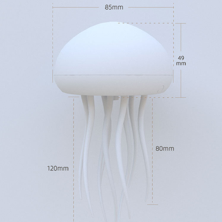 Jellyfish nattlampa – magisk LED-design
