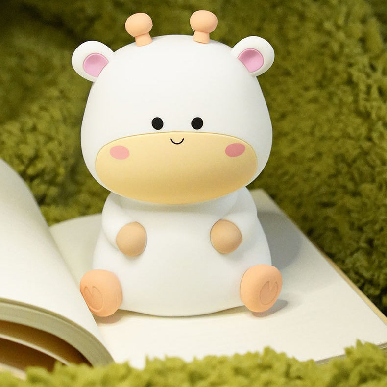 Söt hjort nattlampa i silikon – Tap Tap LED 🦌