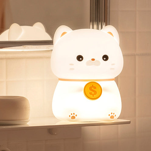 Lucky Cat nattlampa – Tap Tap LED