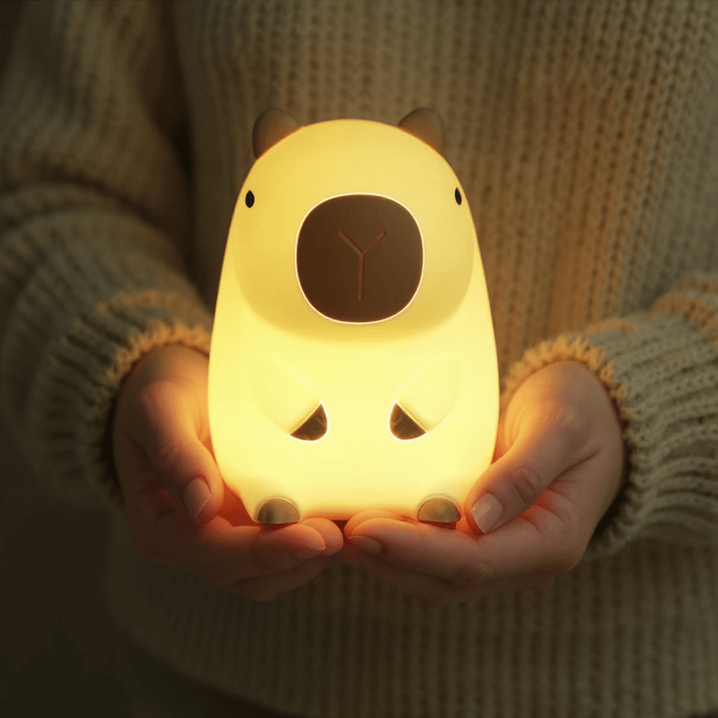 MeWaii® Capybara Squishy Night Light - Perfect Gift 🎁
