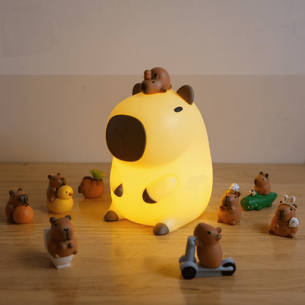 MeWaii® Capybara Squishy Night Light - Perfect Gift 🎁
